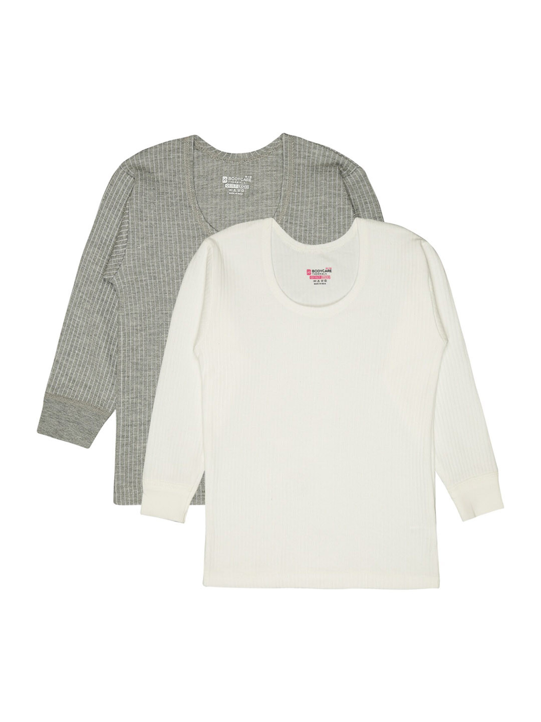 BODYCARE INSIDER Infant Pack Of 2 Round Neck Long Sleeves Thermal Tops