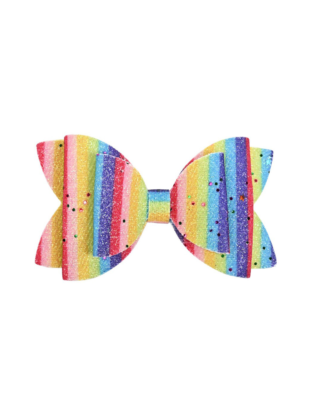 Aye Candy Girls Striped Alligator Hair Clip