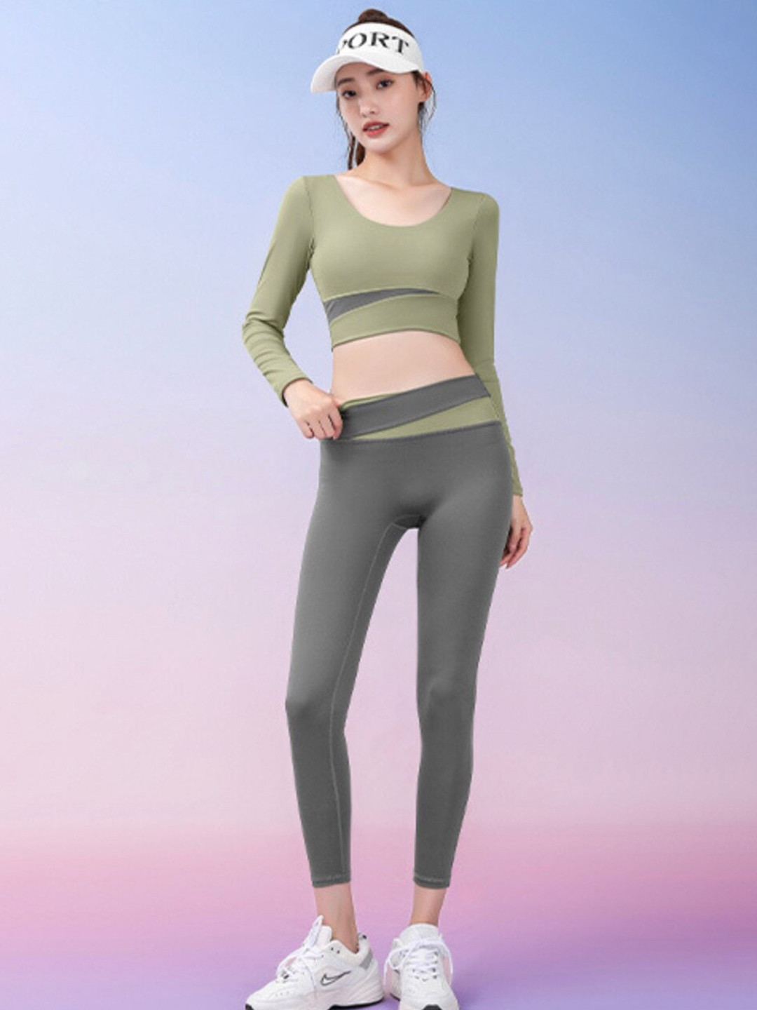 LULU & SKY Colourblocked Activewear Sports Tracksuit