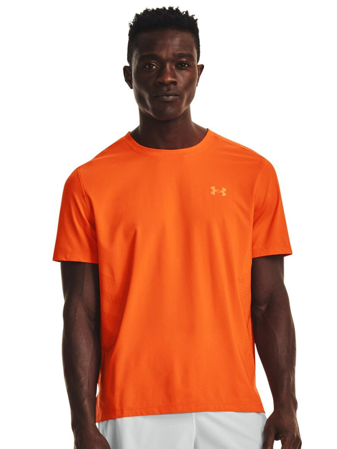 UNDER ARMOUR Iso-Chill Laser Heat Short Sleeves Round Neck Slim Fit Tshirts