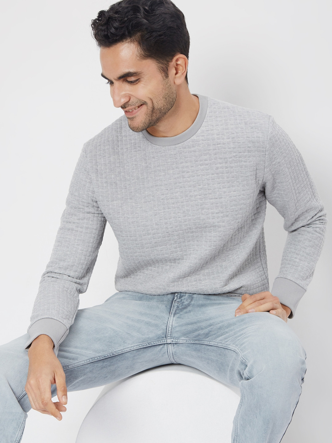 Mufti Self Designed Long Sleeves Pullover