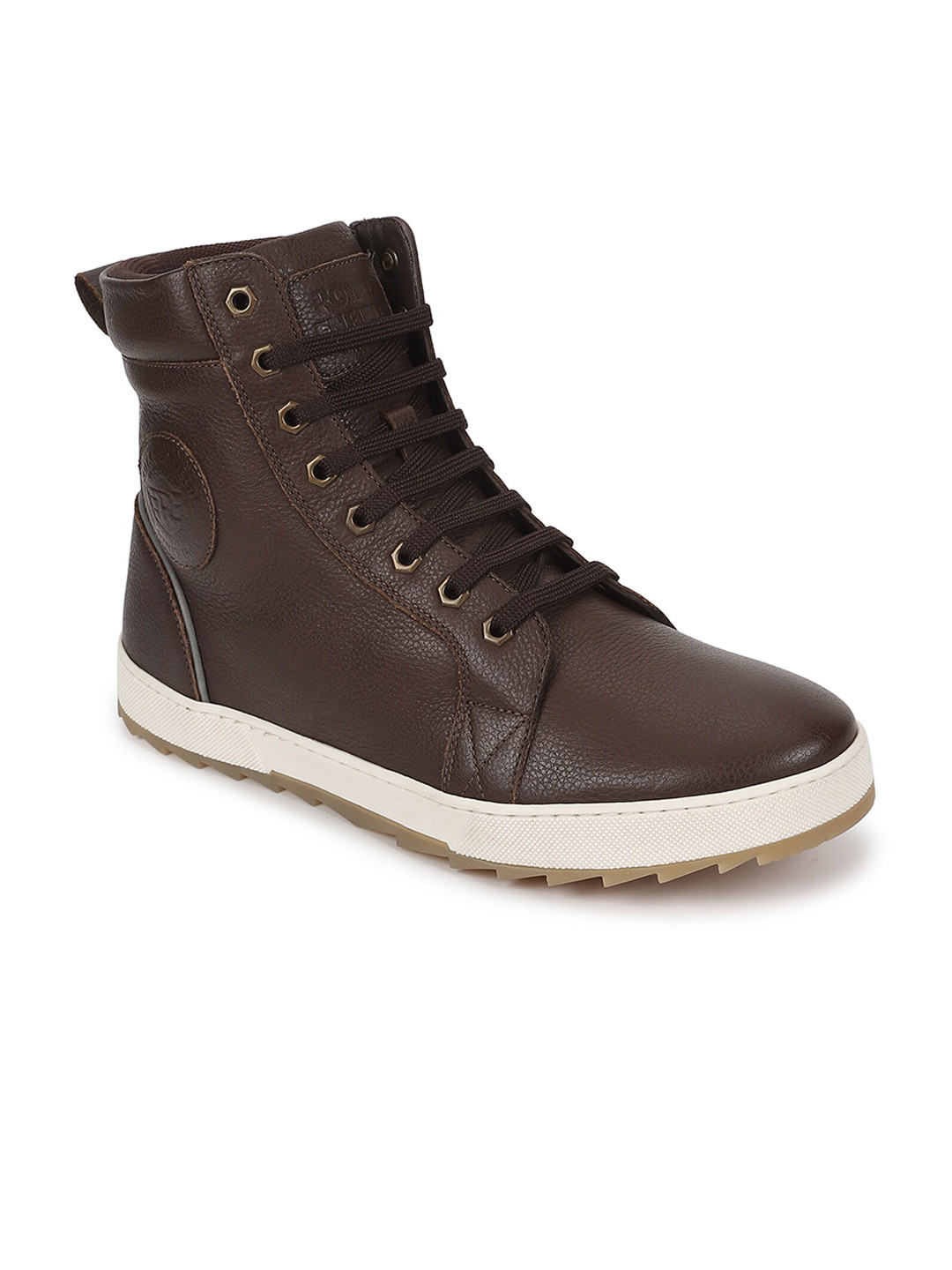 Royal Enfield Mens Hiankle Leather Boots