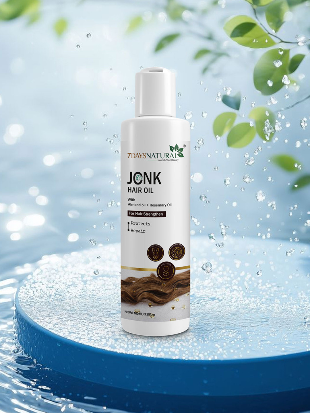 7DAYSNATURAL Jonk Hair Regrowth Oil - 100ml