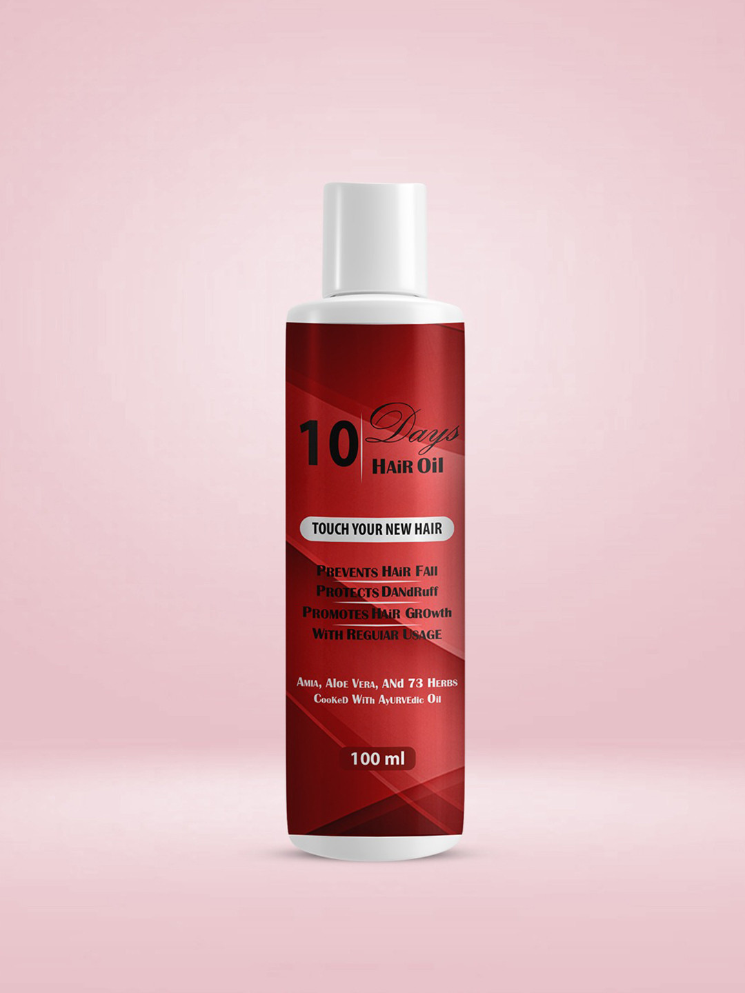 7DAYSNATURAL 10 Days Hair Oil For Hair Regrowth & Hair Fall Control - 100ml