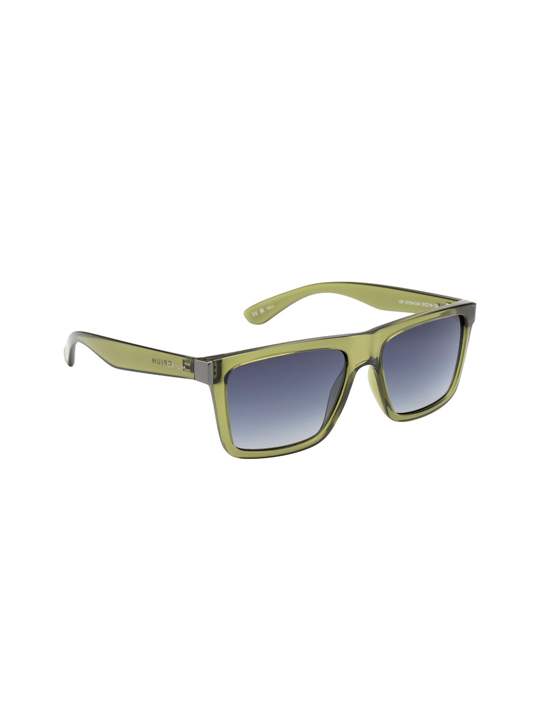 OPIUM Men Grey Wayfarer Sunglasses with UV Protected Lens OP-10154-C04-55