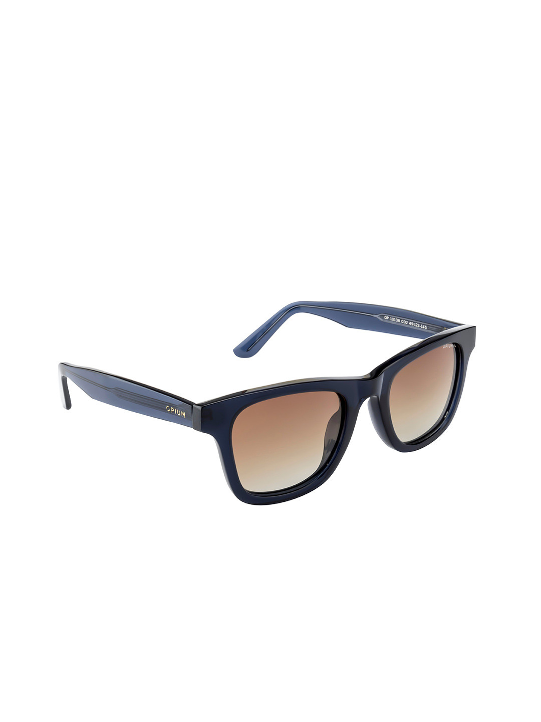 OPIUM Unisex Lens & Wayfarer Sunglasses With Polarised & UV Protected Lens OP-10138-C02-49