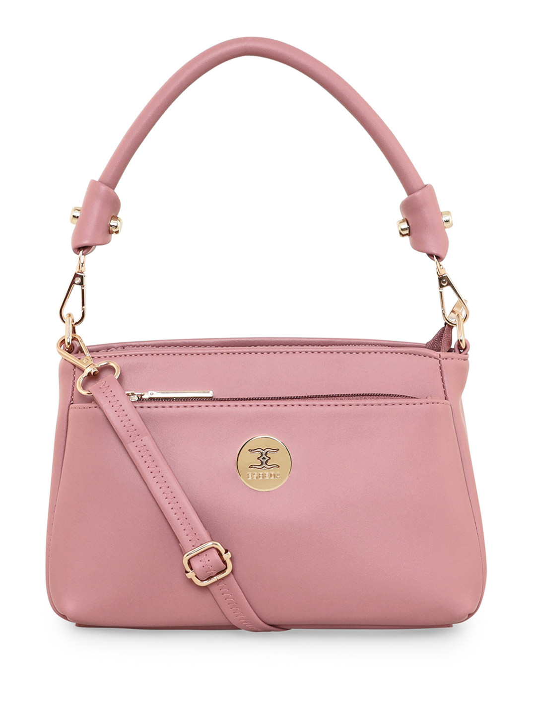 ESBEDA Structured Shoulder Bag With Buckle Detail