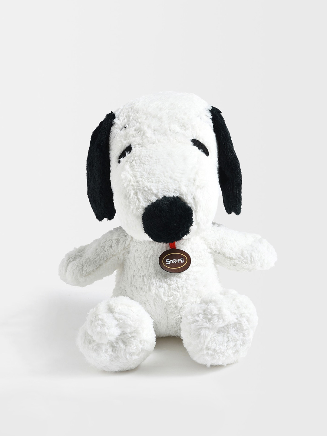 MiArcus Peanuts Snoopy Beagle Soft Plush Toy White - Height 28 Cm