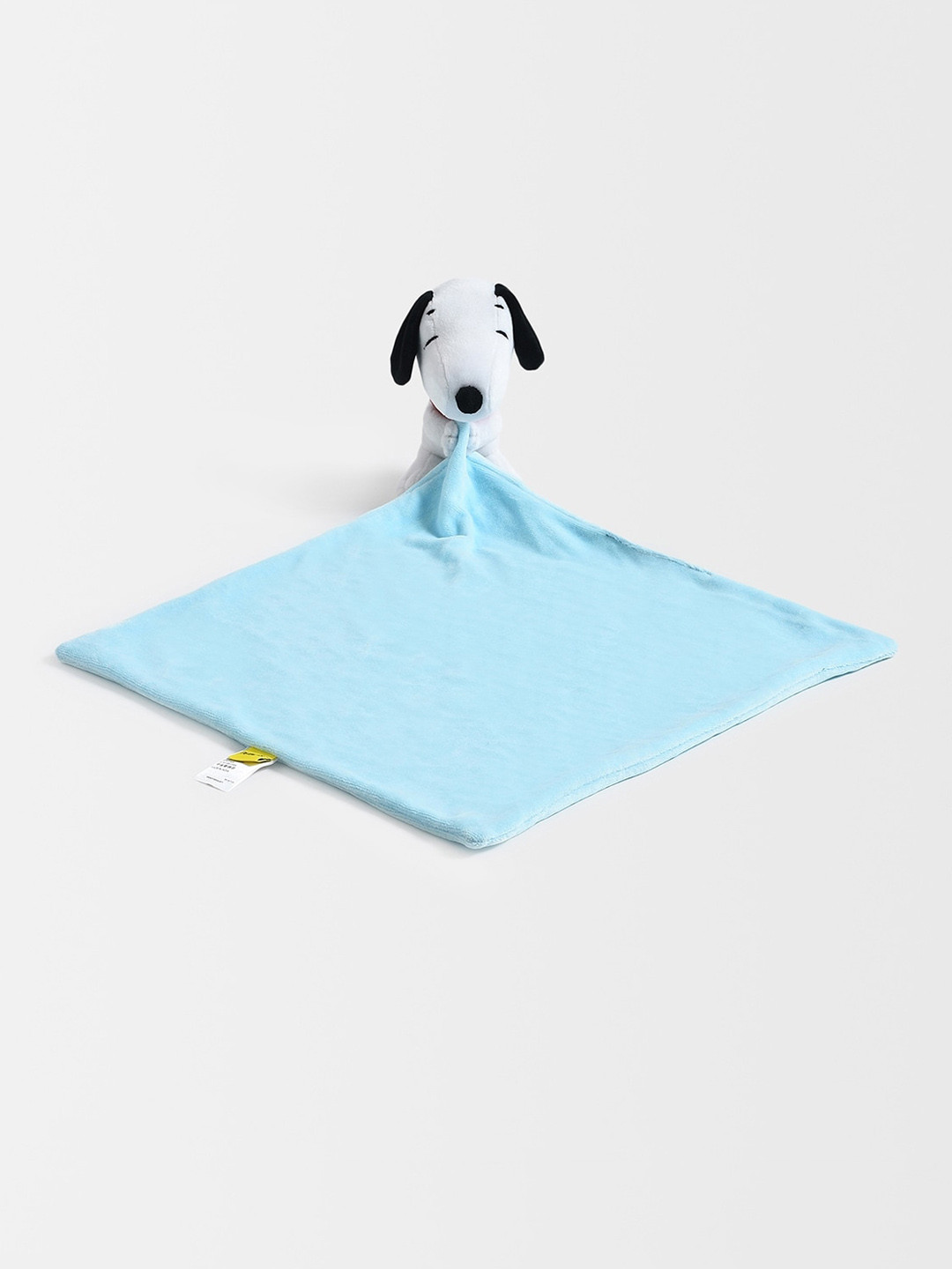 MiArcus Peanuts Snoppy Design Security Blanket with Cuddle Cloth & Attached Soft Toy