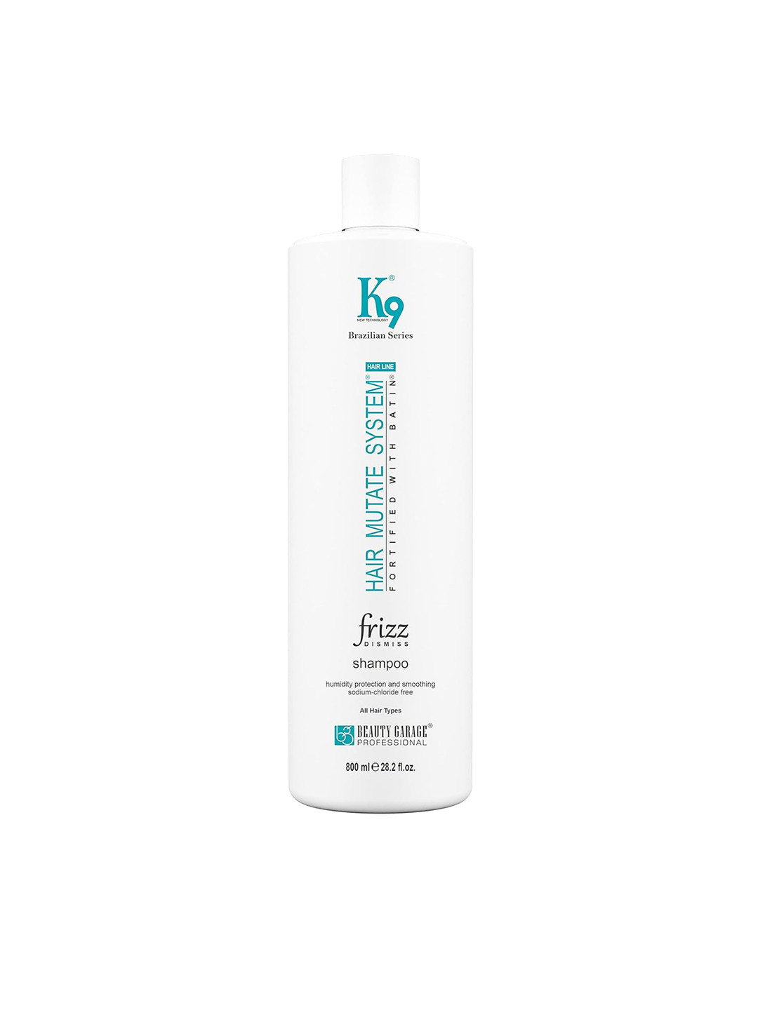 Beauty Garage Professional K9 Frizz Dismiss Shampoo - 800ml