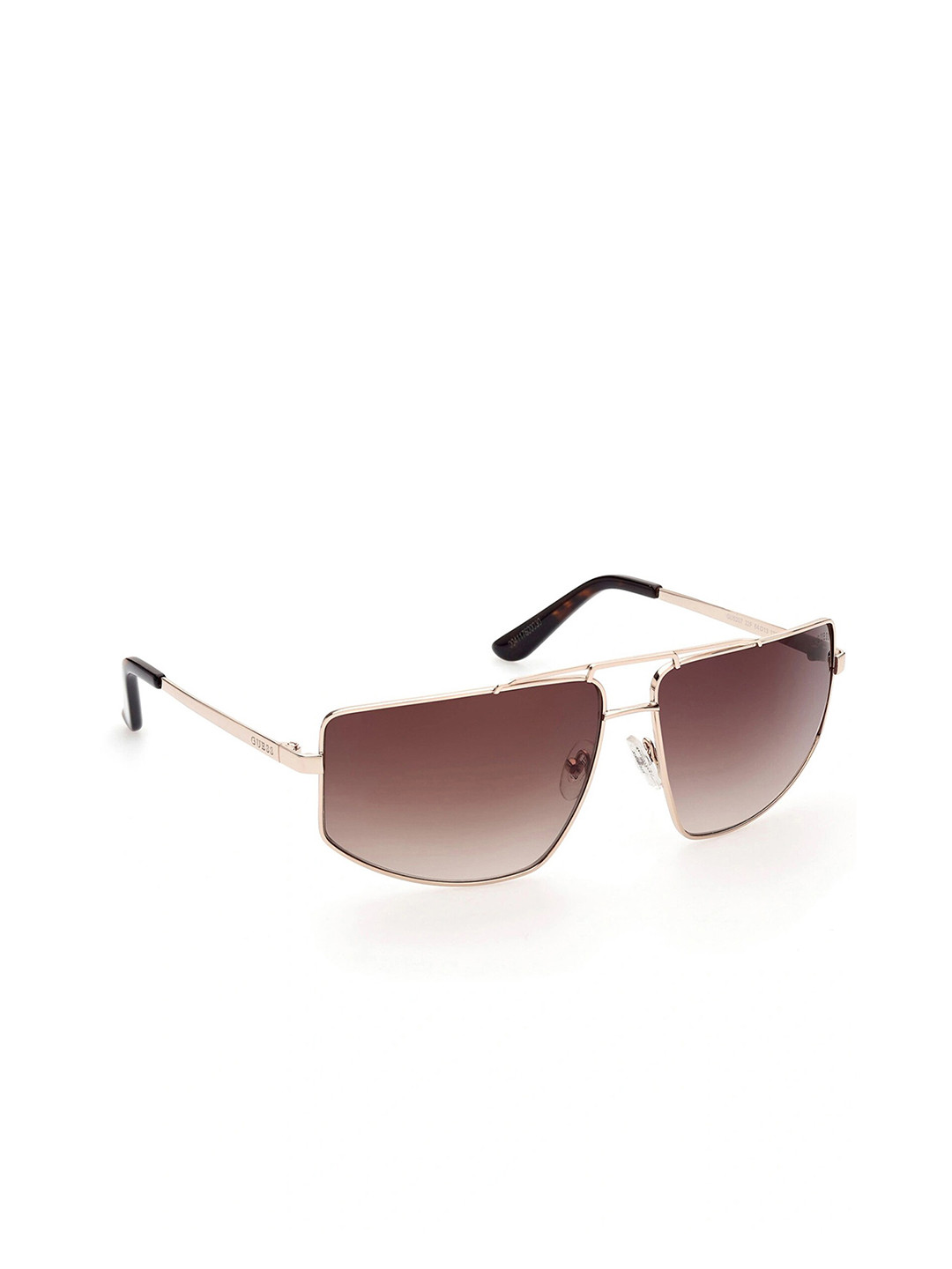 GUESS Unisex Lens & Rectangle Sunglasses With UV Protected Lens