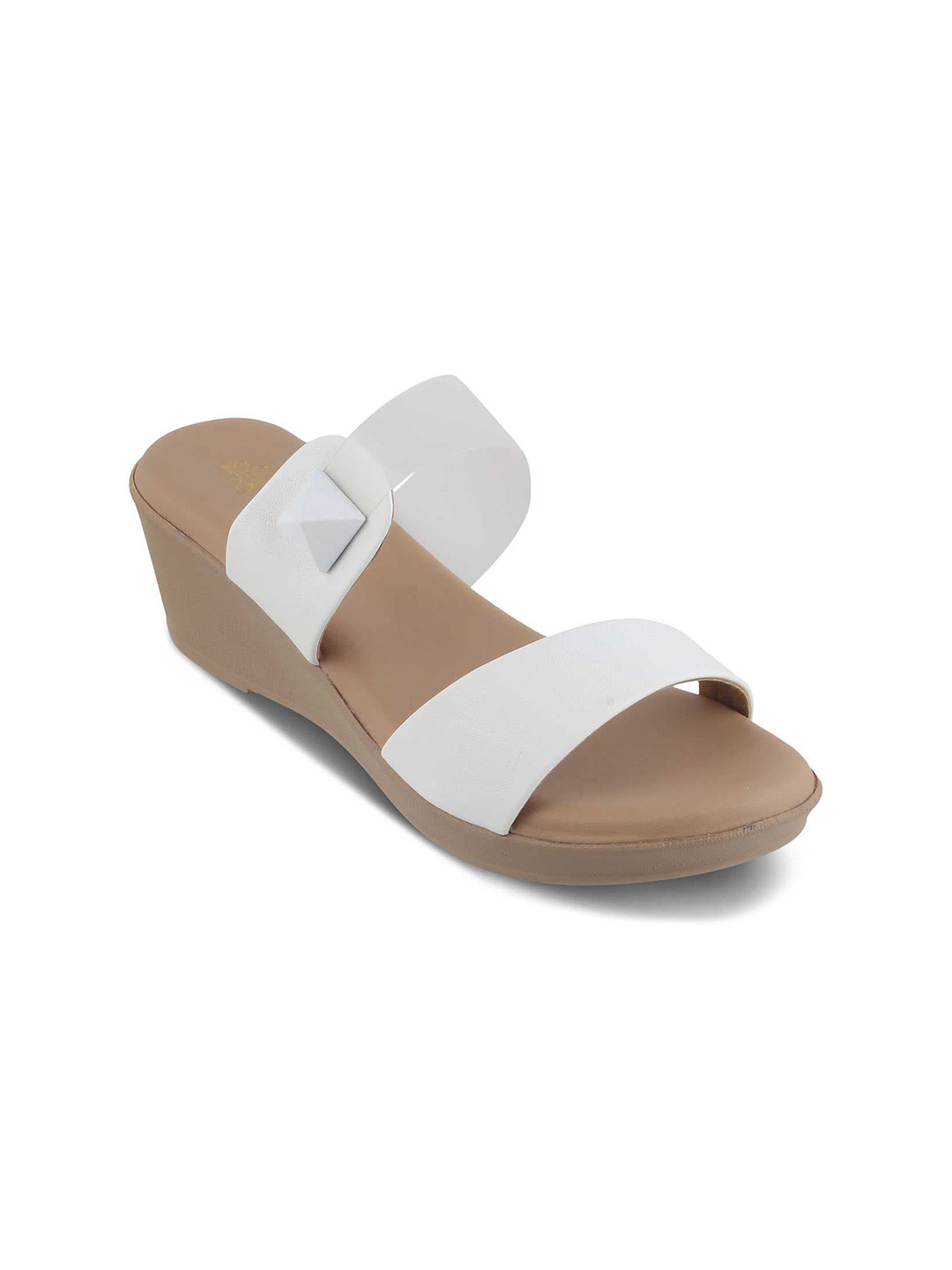 Tresmode Vios Embellished Open Toe Wedges