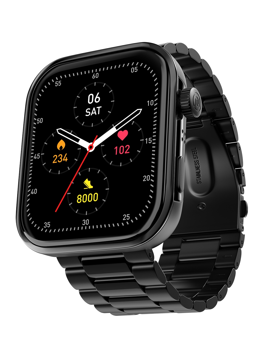 Noise colorfit pro black smartwatch 2025