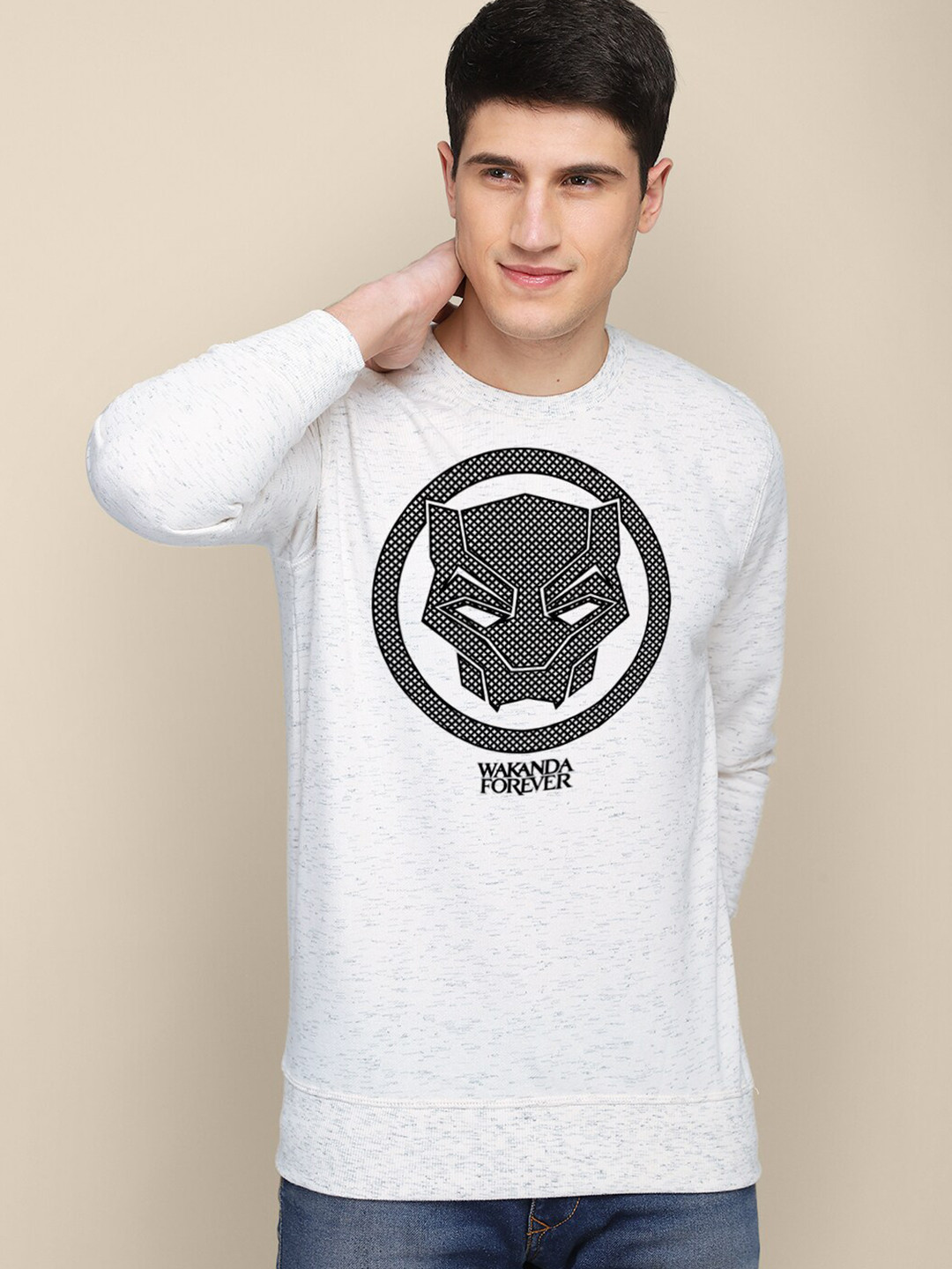 Free Authority Black Panther Printed Sweatshirts