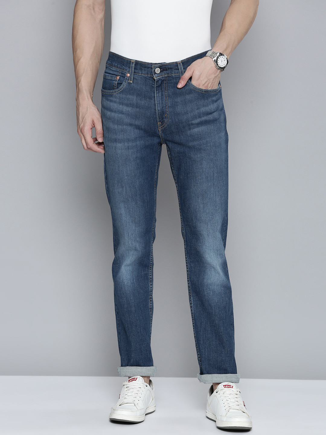 Men's Jeans CalÃ§a Levis 511 Slim Fit Blue CalÃ§a Jeans Levis