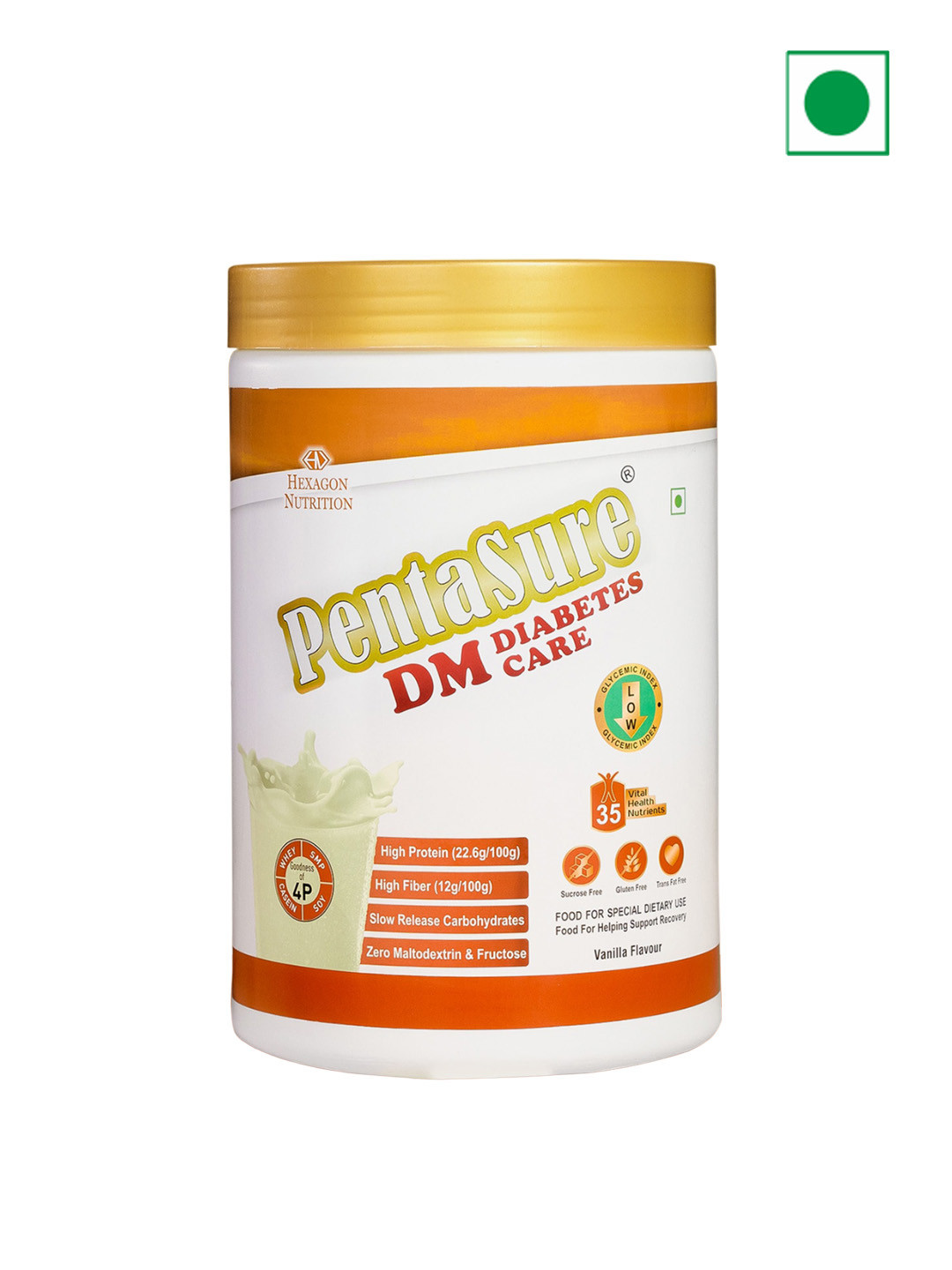 PentaSure DM Diabetes Care Powder - Creamy Vanilla - 1kg
