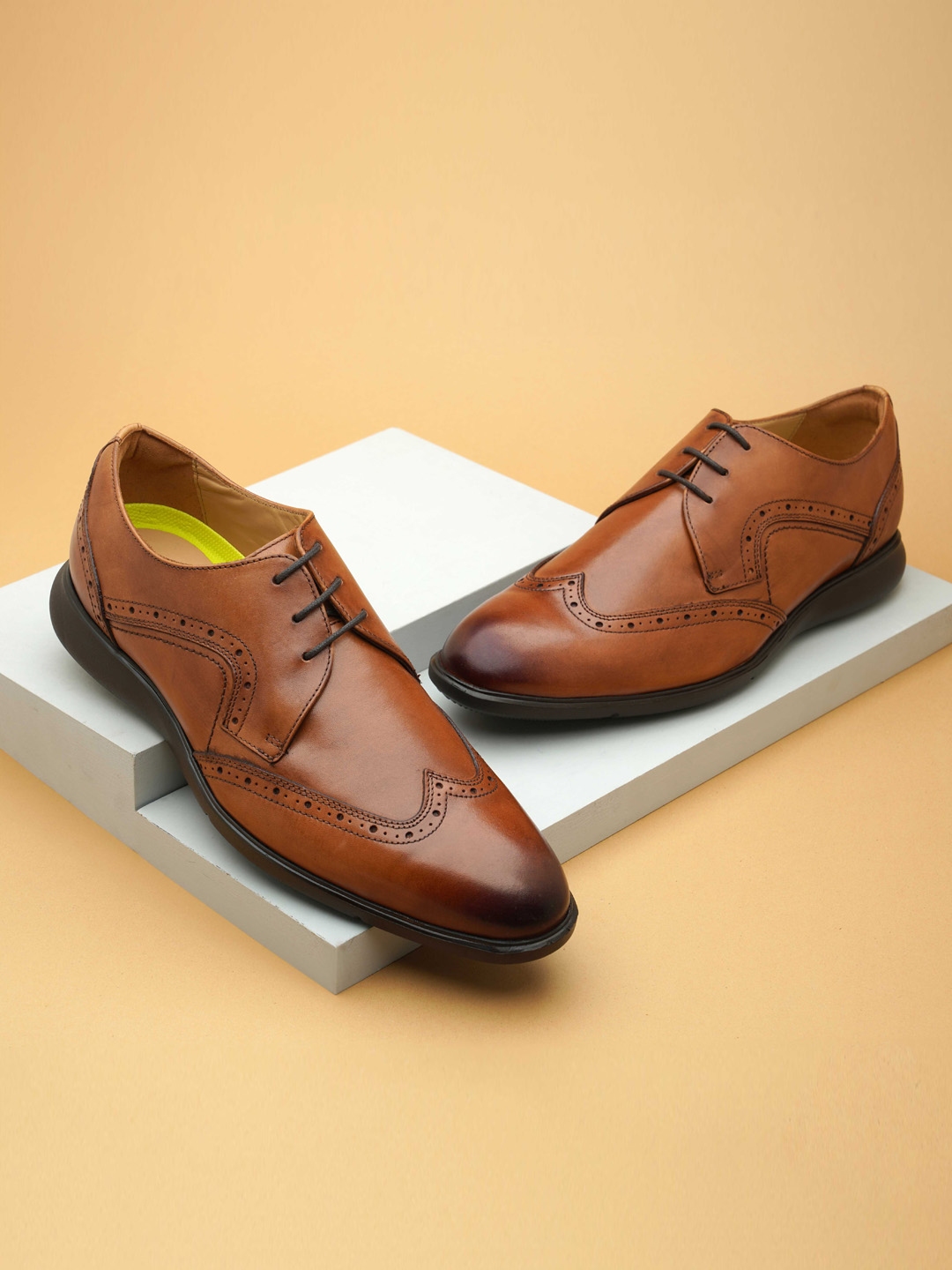 Buy Florsheim Men Perforated Leather Formal Brogues Formal Shoes for Men 25764504 Myntra