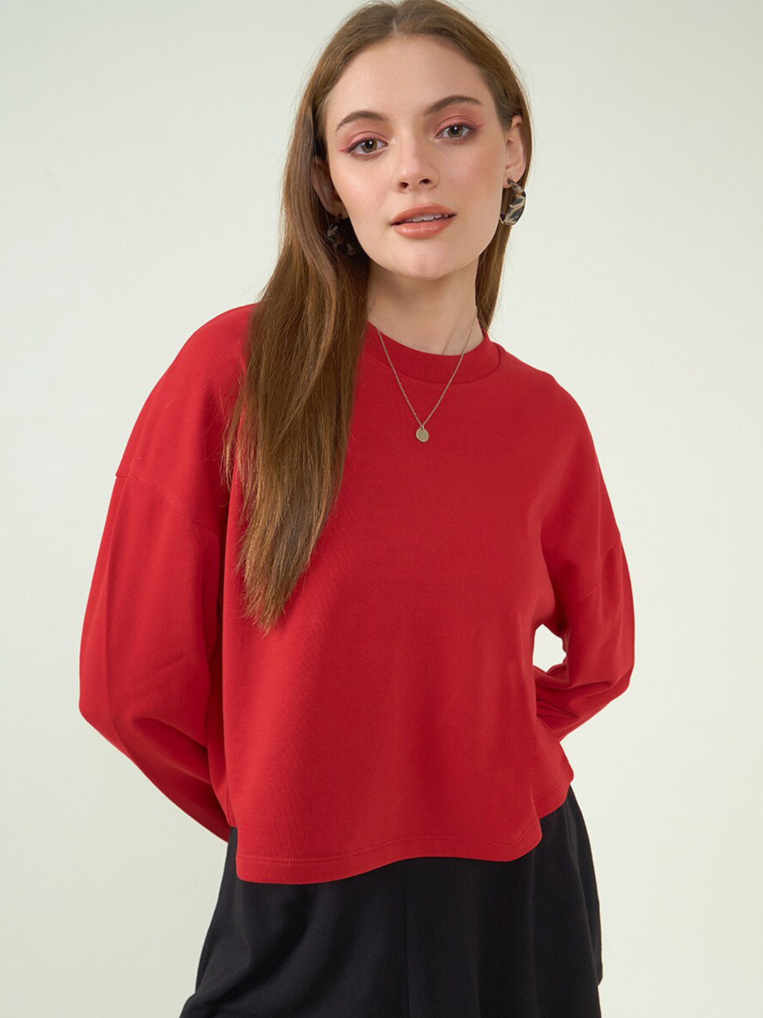 Strong And Brave Odour Free Cotton Pullover Sweatshirt