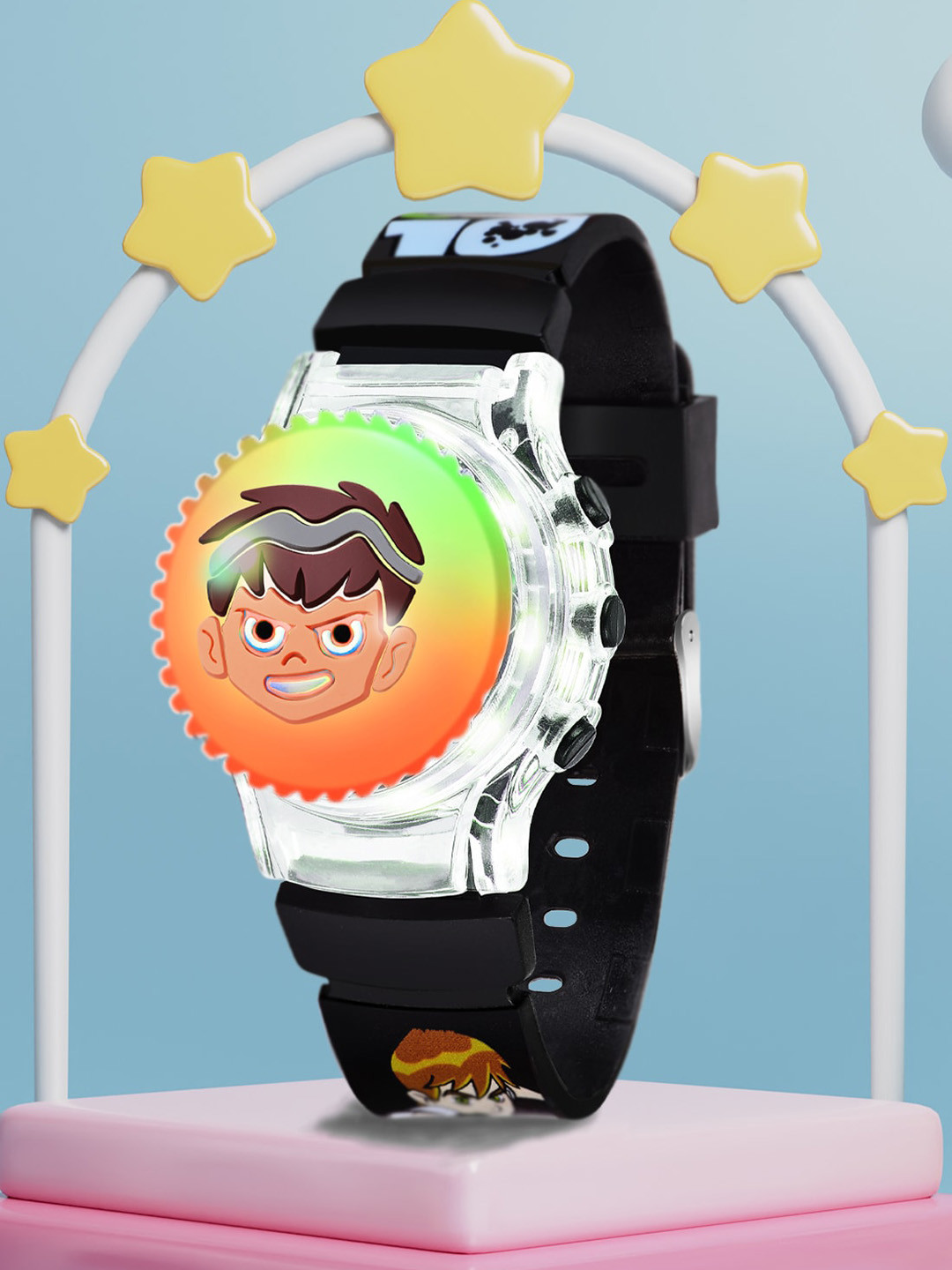 Shocknshop Kids Multi Function Digital Watch WCH101 Black Ben10