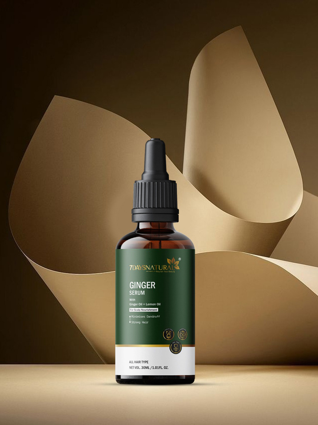 7DAYSNATURAL Feel Of Nature Ginger Hair Growth Serum - 30ml