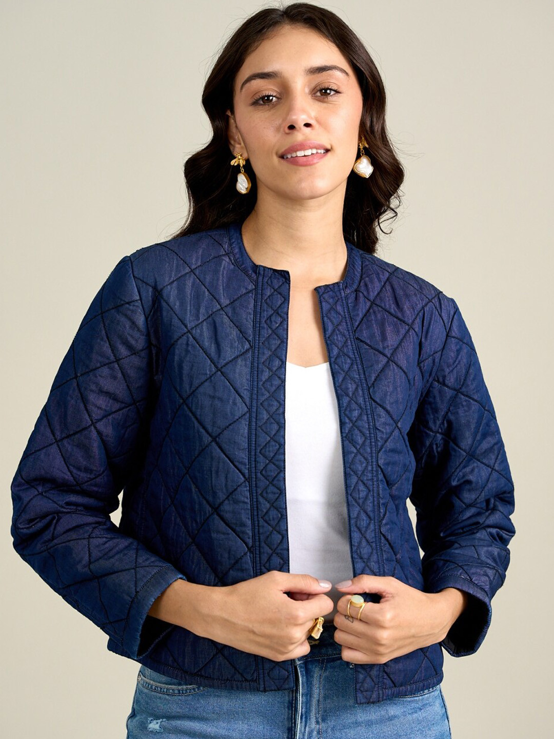 Style Island Quilted Cotton Jacket