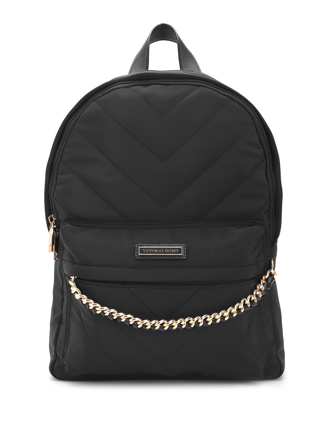 All black victoria secret backpack sales