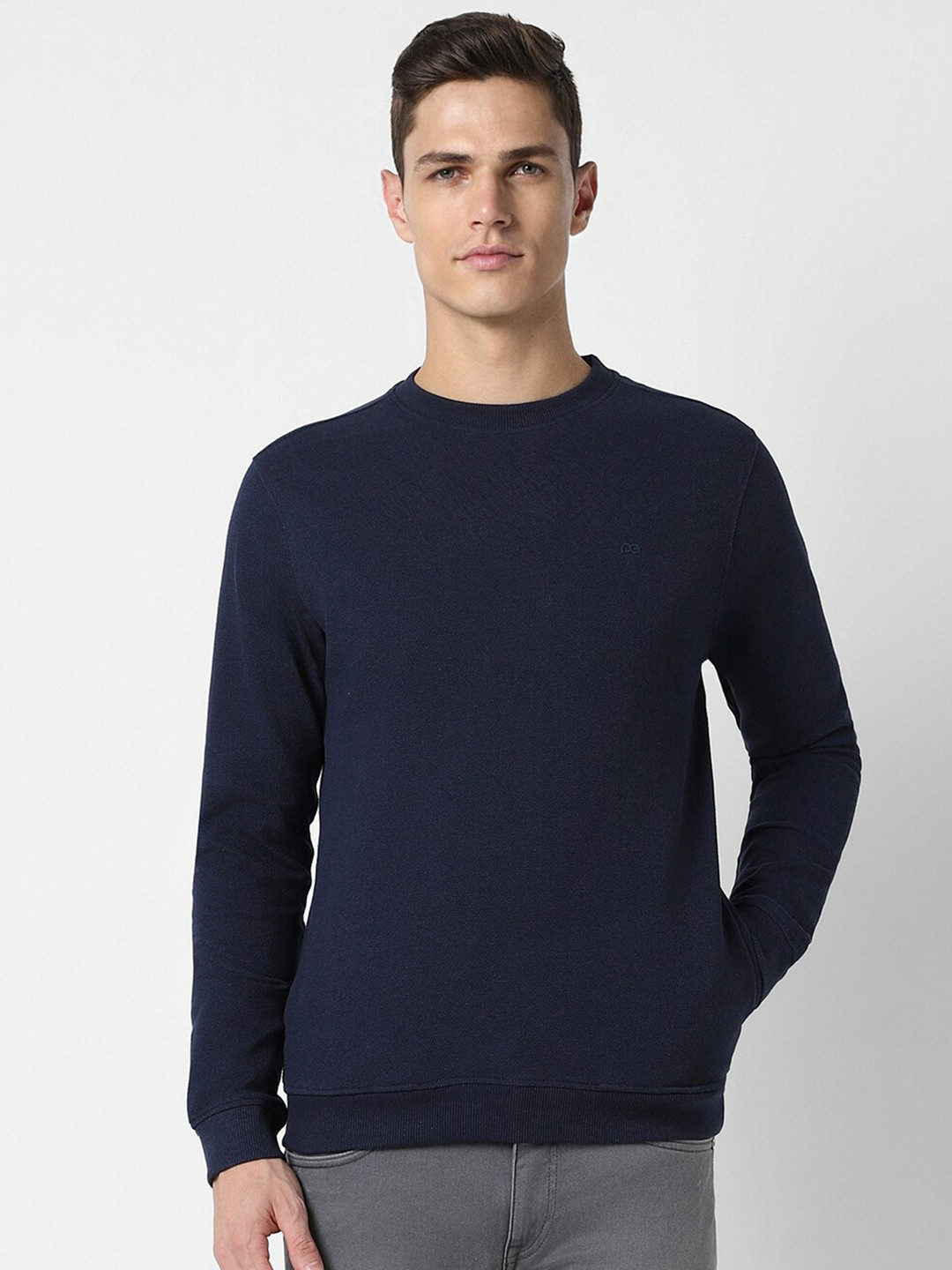 Buy Peter England Casuals Long Sleeves Pullover Sweatshirts for