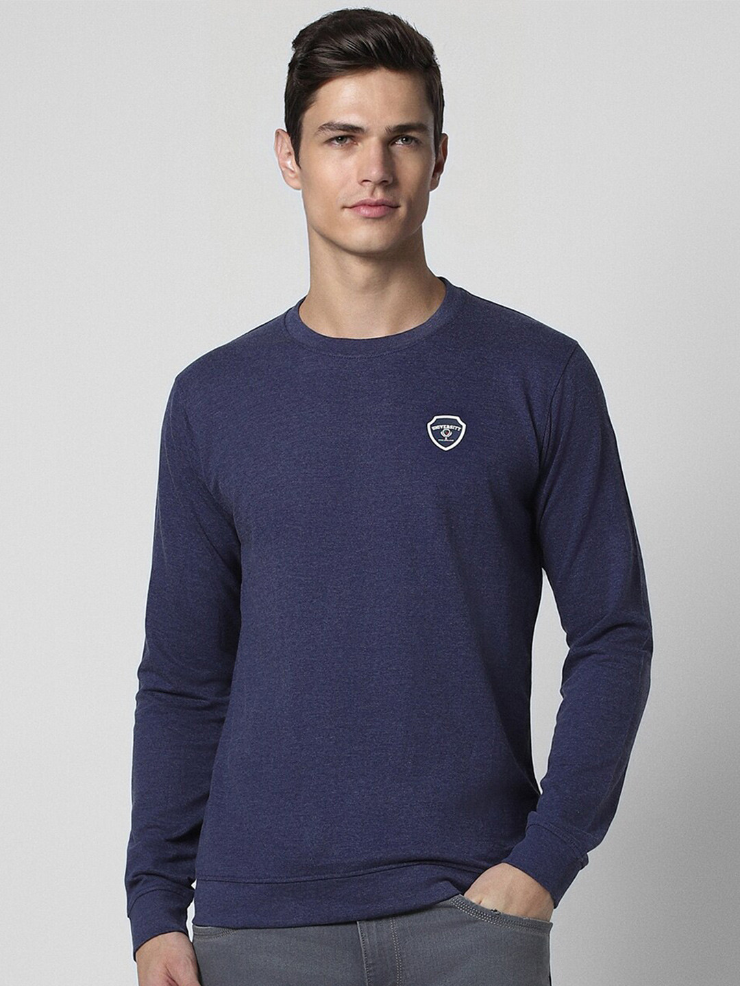 PETER ENGLAND UNIVERSITY Round Neck Sweatshirt