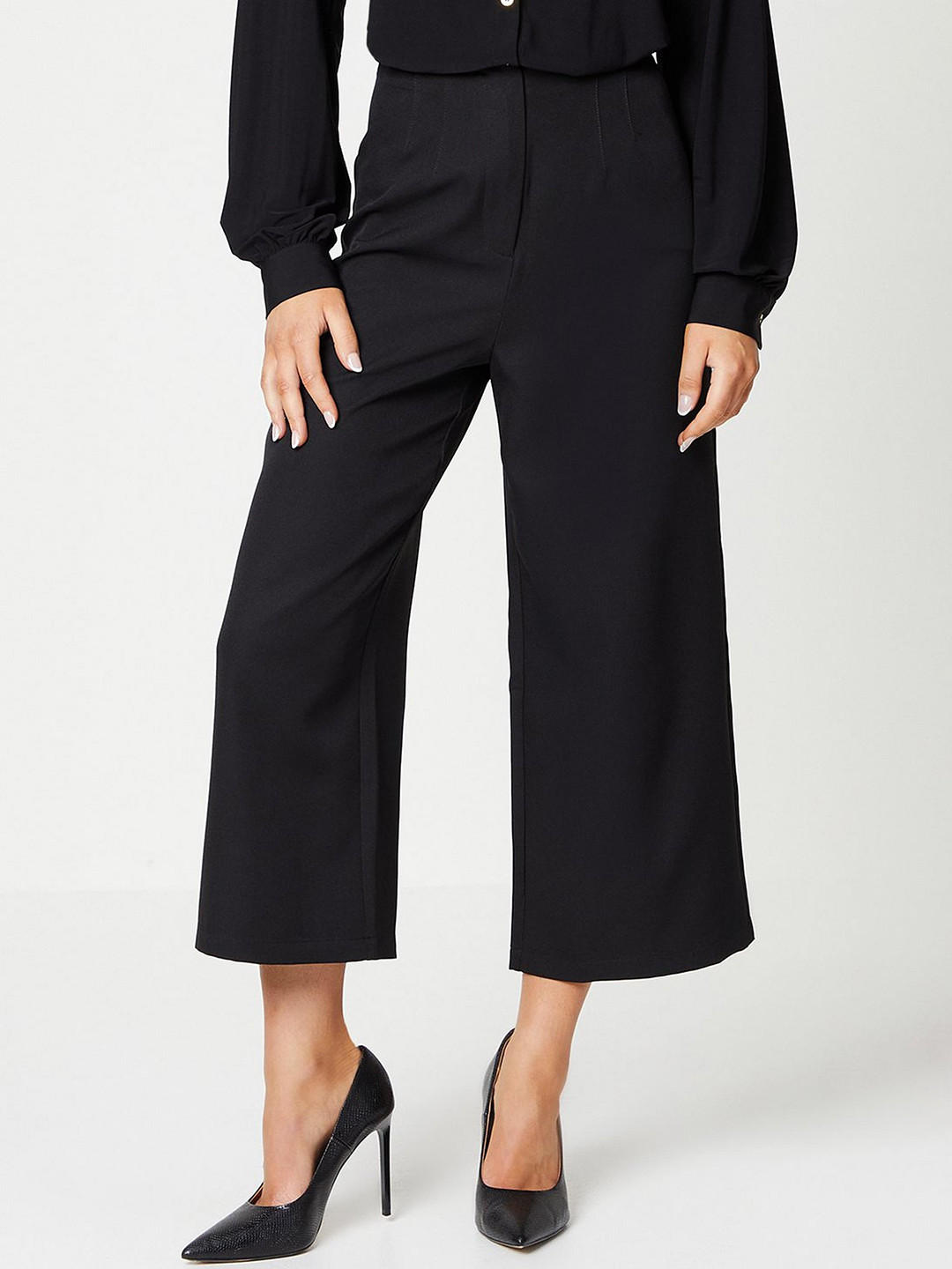 DOROTHY PERKINS Women Pleated High Waist Culottes