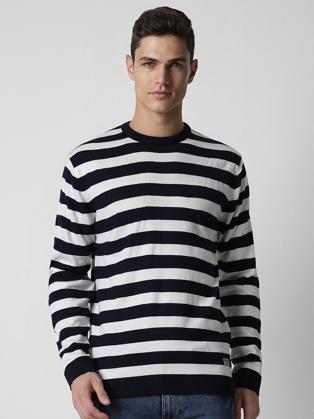 PETER ENGLAND UNIVERSITY Striped Pullover