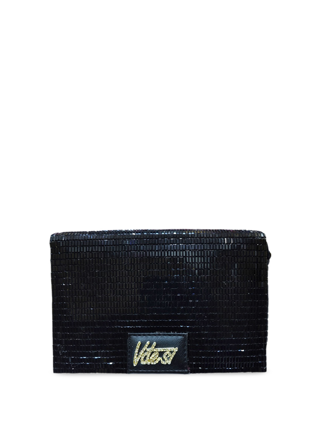 Vdesi Rhinestone Embellished Box Clutch