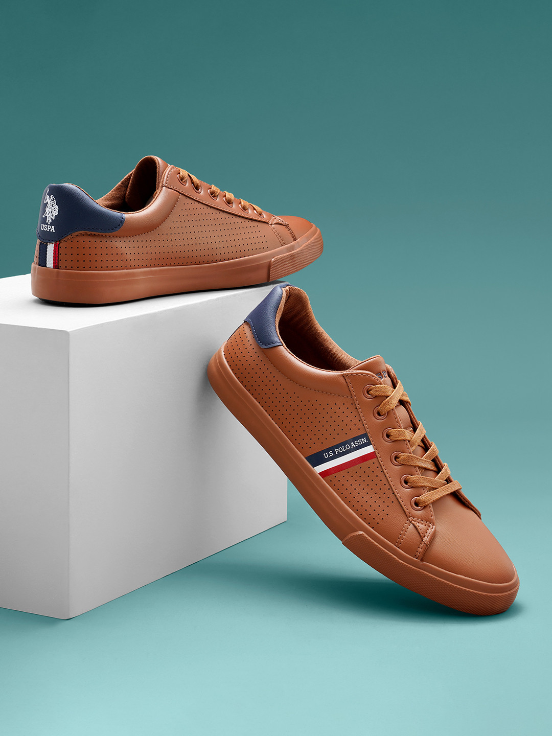 U.S. Polo Assn. Men Capron 2.0 Perforated Sneakers