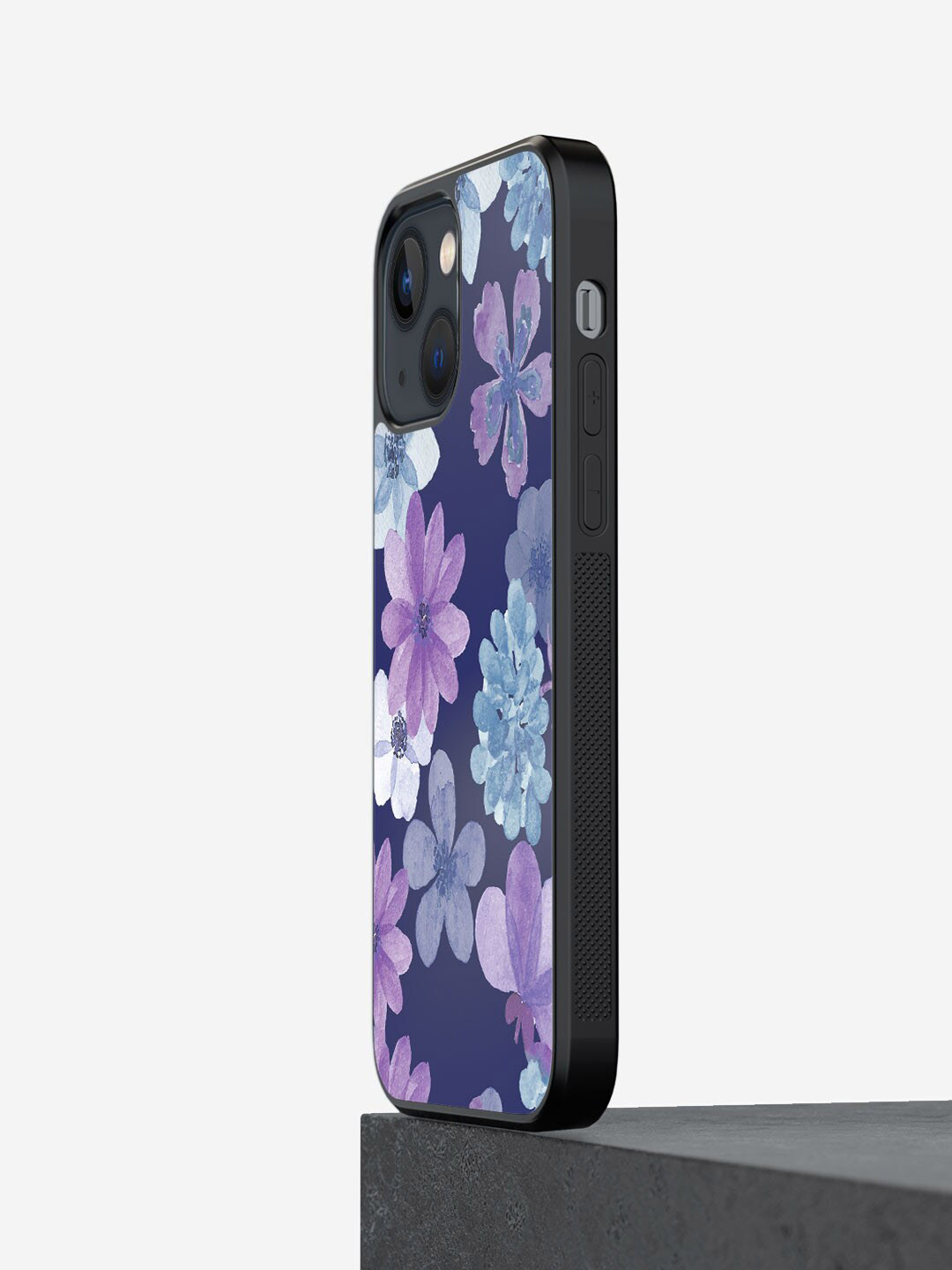 macmerise Iris Printed Glossy Finish iPhone 13 Phone Bumper Case Cover