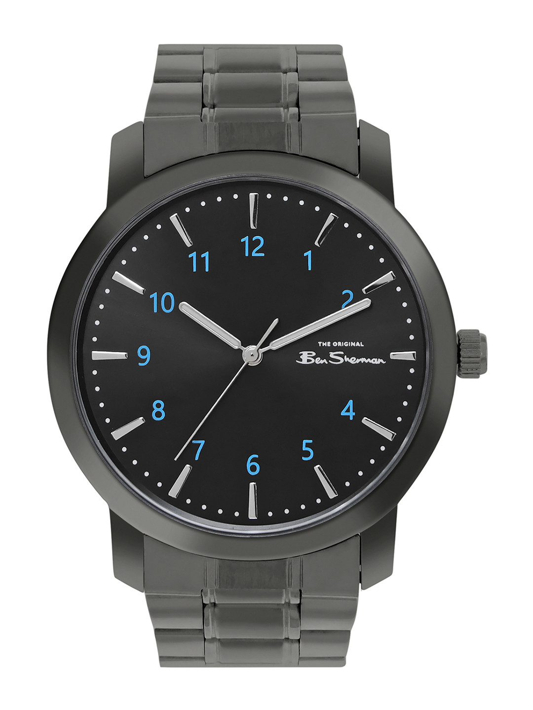 BEN SHERMAN Men Stainless Steel Bracelet Style Straps Analogue Watch BS100BM