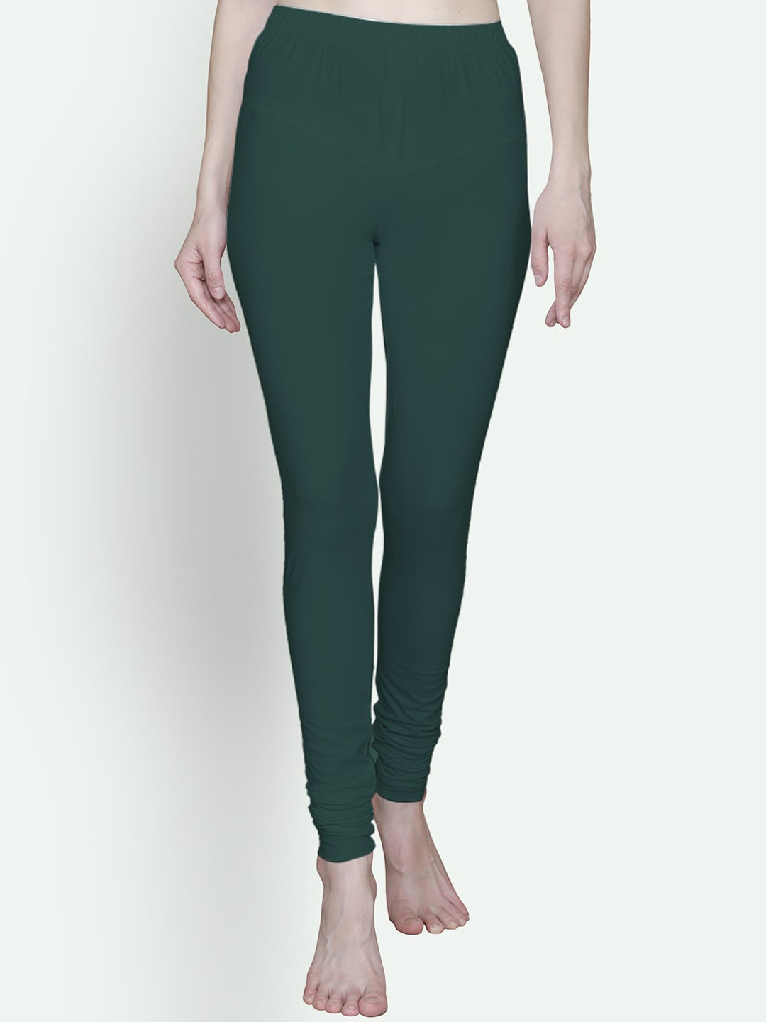 T.T. Bio Washed Cotton Lycra Churidar Length Leggings