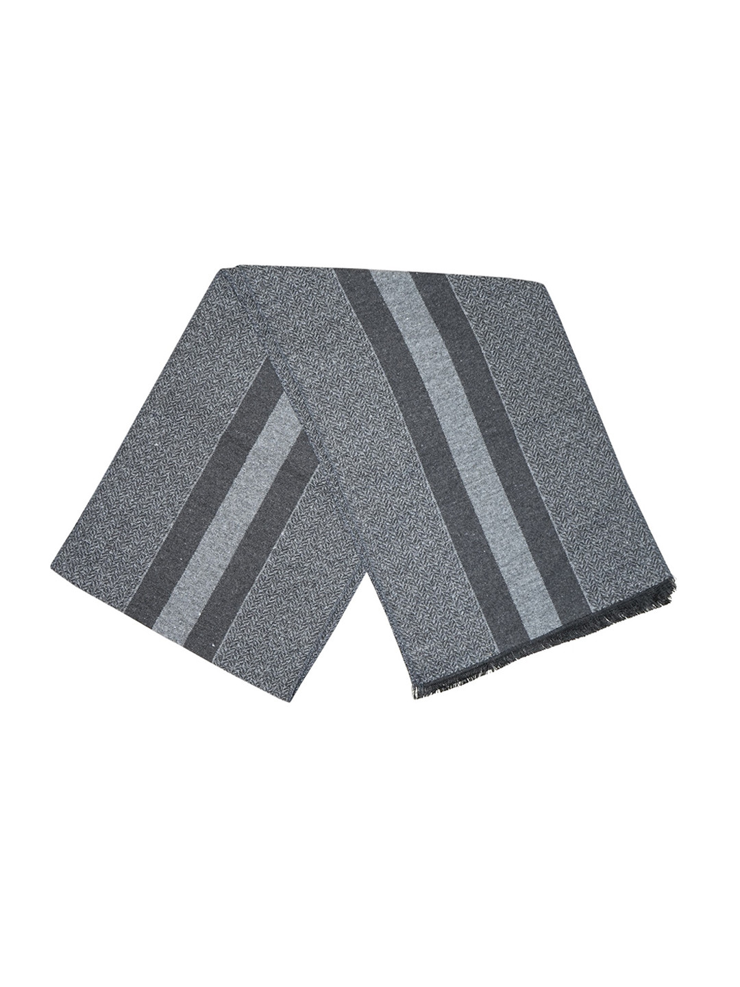 LOOM LEGACY Striped Acrylic Wool Muffler