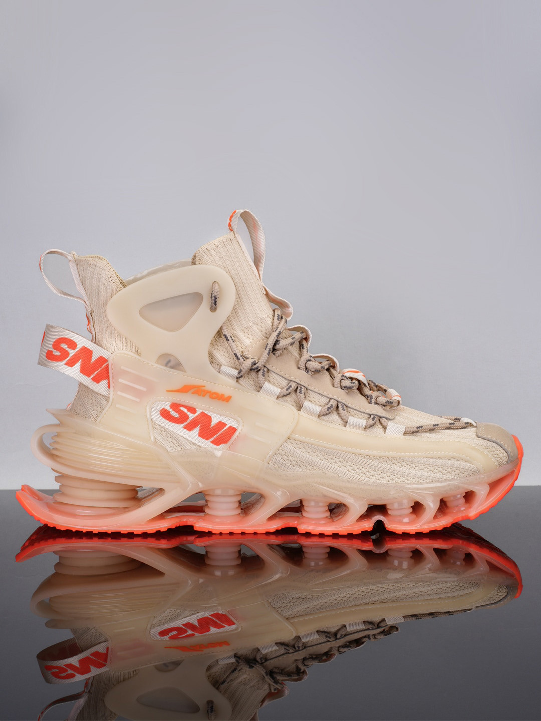 Atom Men Printed Lightweight Basics Sneakers