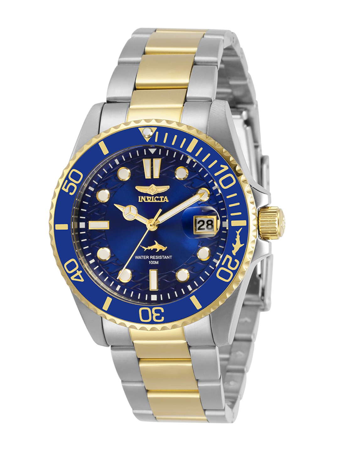 Invicta Unisex Stainless Steel Bracelet Style Straps Analogue Watch 30481