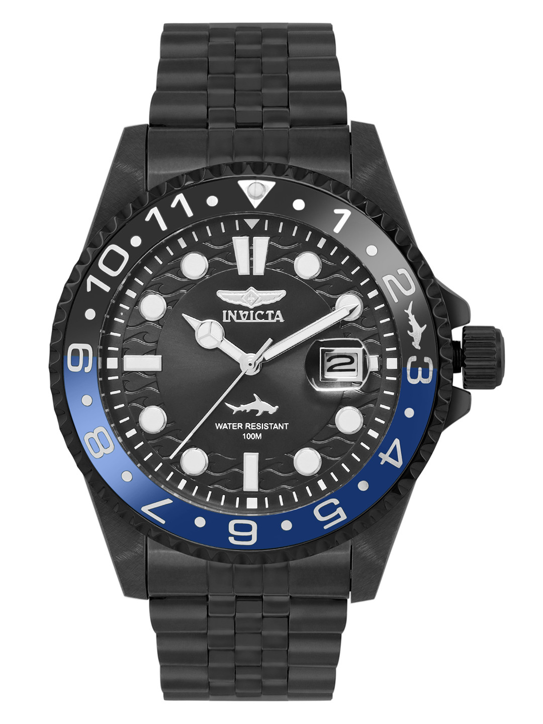 Invicta Men Pro Diver Quartz Black Dial Analog Watch 30627