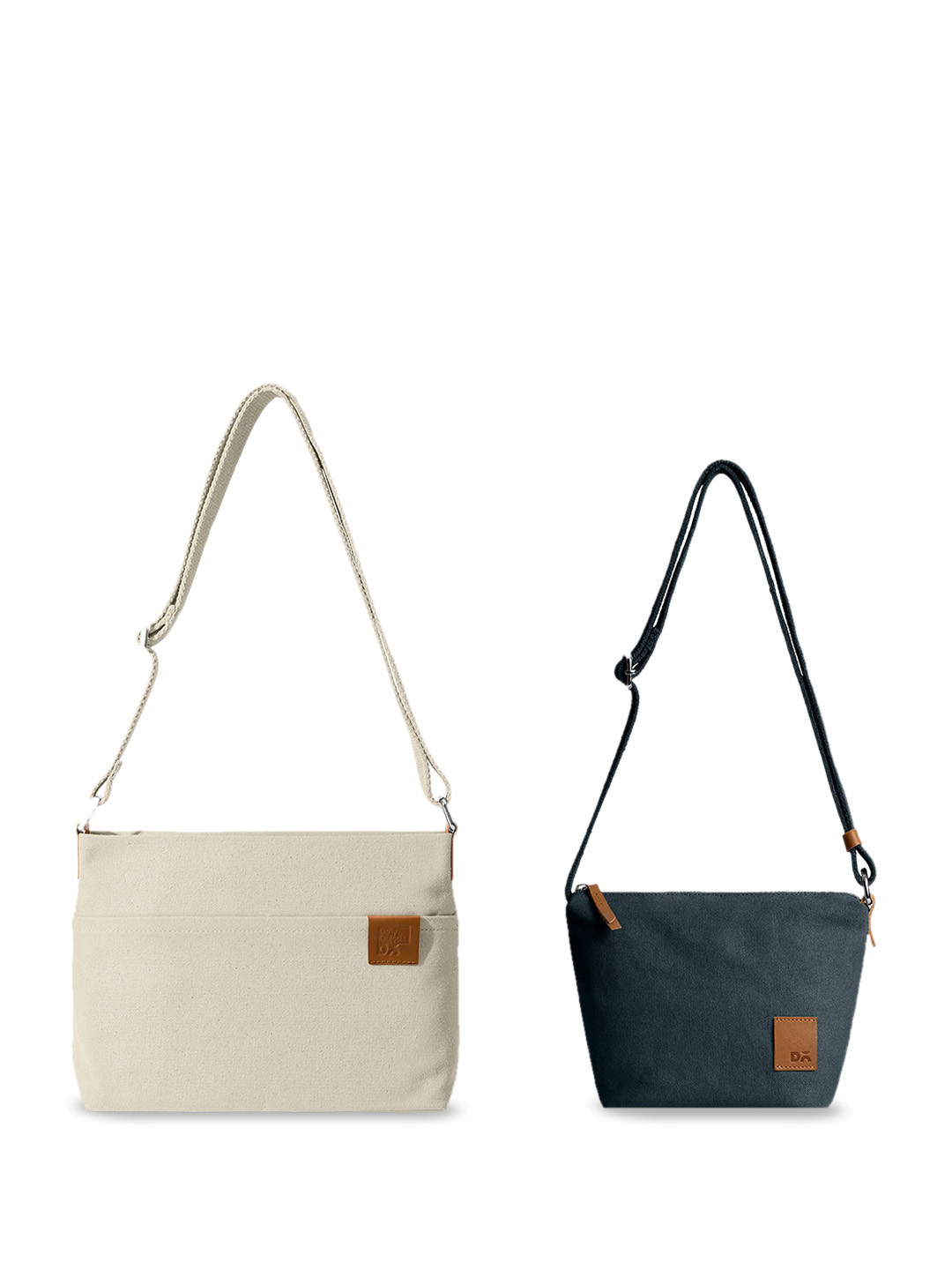 DailyObjects Pack Of 2 Structured Sling Bag