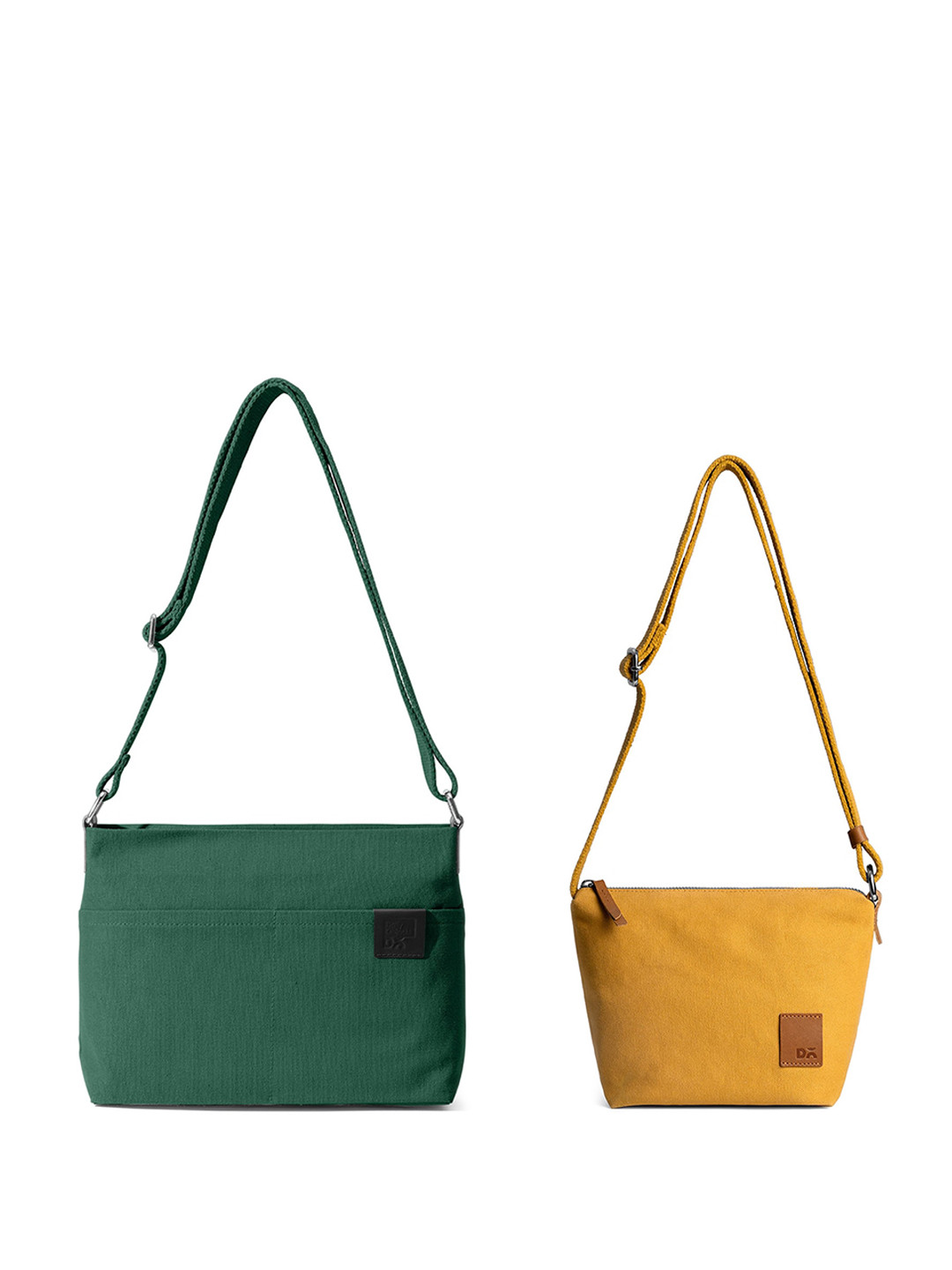DailyObjects Pack Of 2 Structured Sling Bag with Tasselled