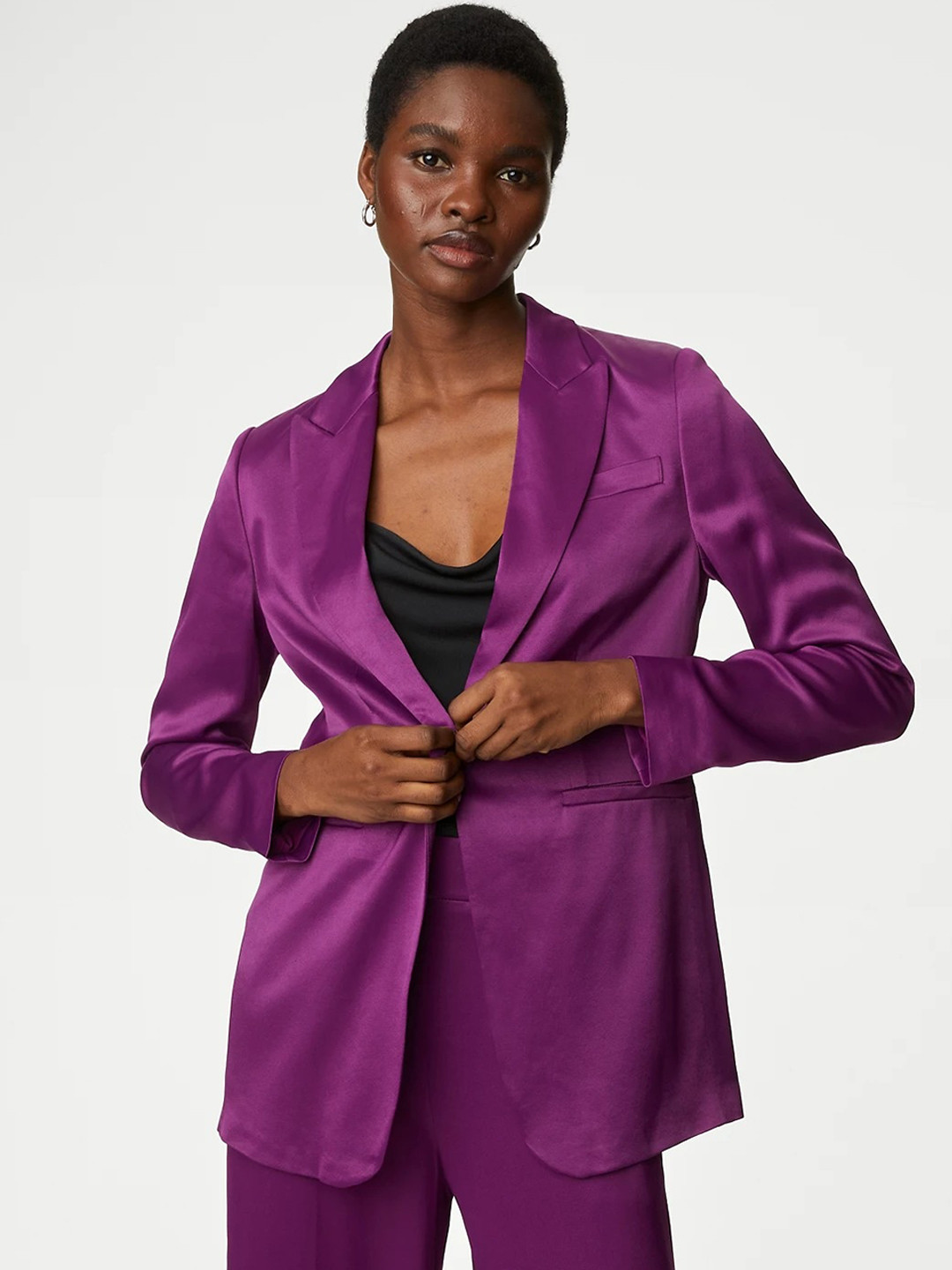 Marks & Spencer Single-Breasted Blazer