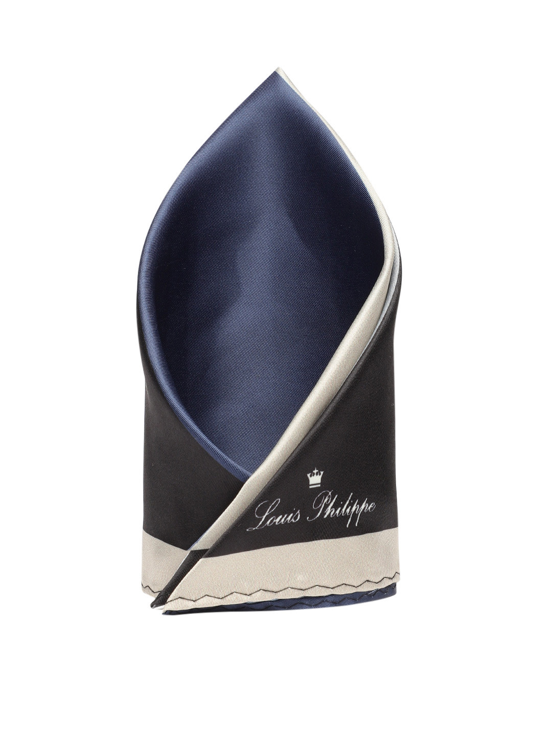 Louis Philippe Men Colorblocked Pocket Square