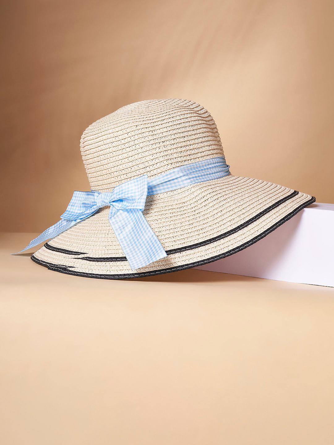 Forever Glam by Pantaloons Women Self-Design Cotton Sun Hat