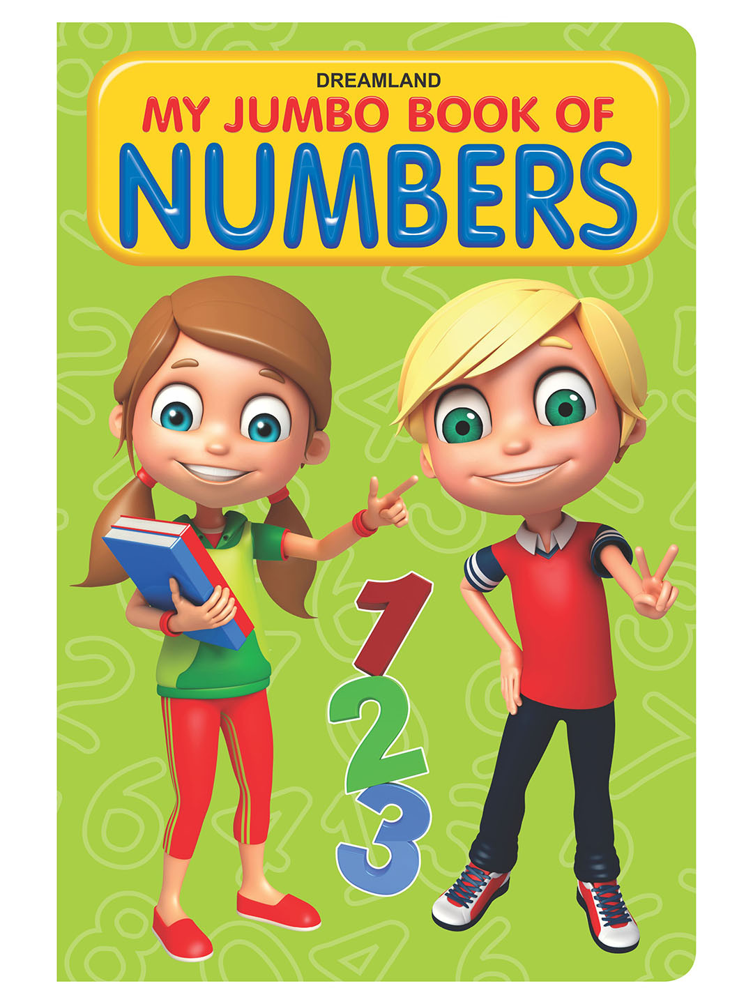 Dreamland My Jumbo Book - NUMBERS