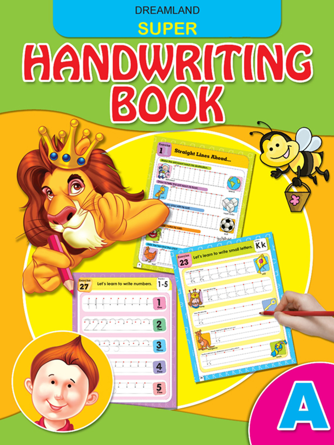 Dreamland Super Hand Writing Book Part - A to Improve Writing Skills