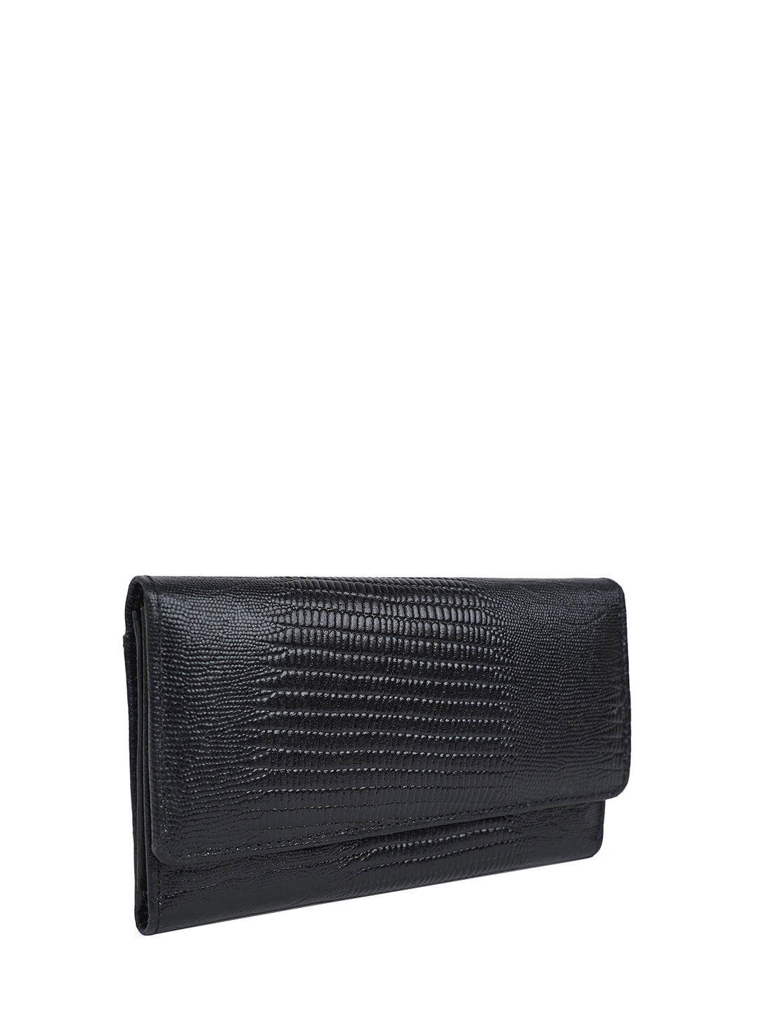 CIMONI Abstract Textured Leather Envelope