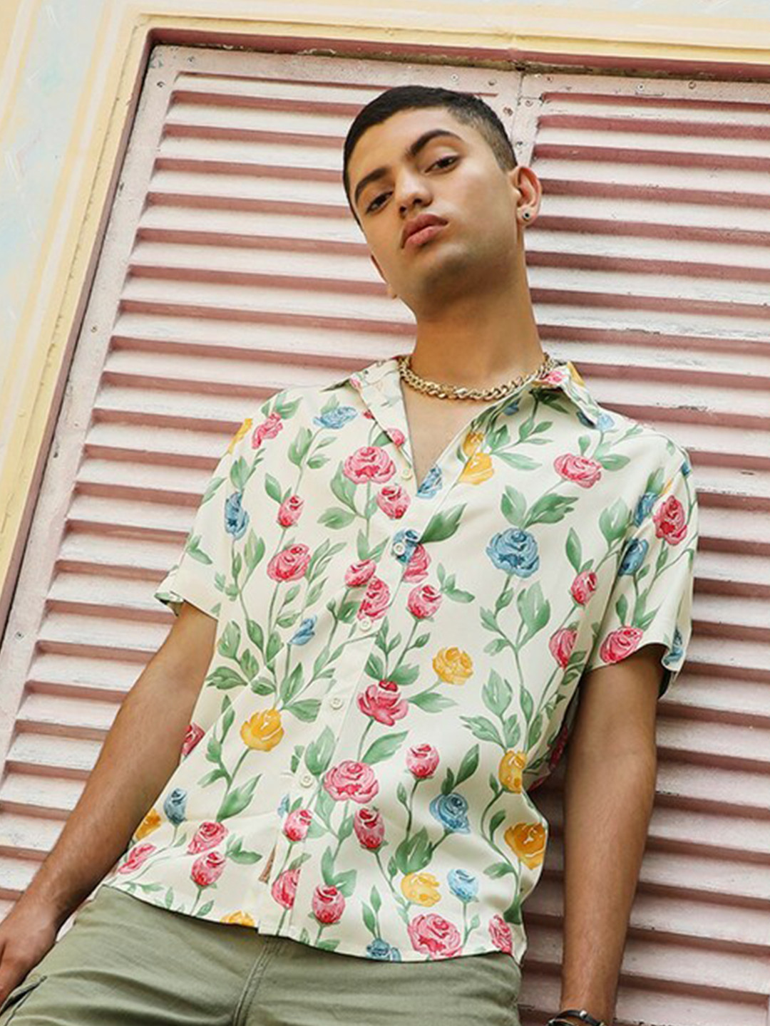 CAHOOT Classic Floral Printed Casual Shirt