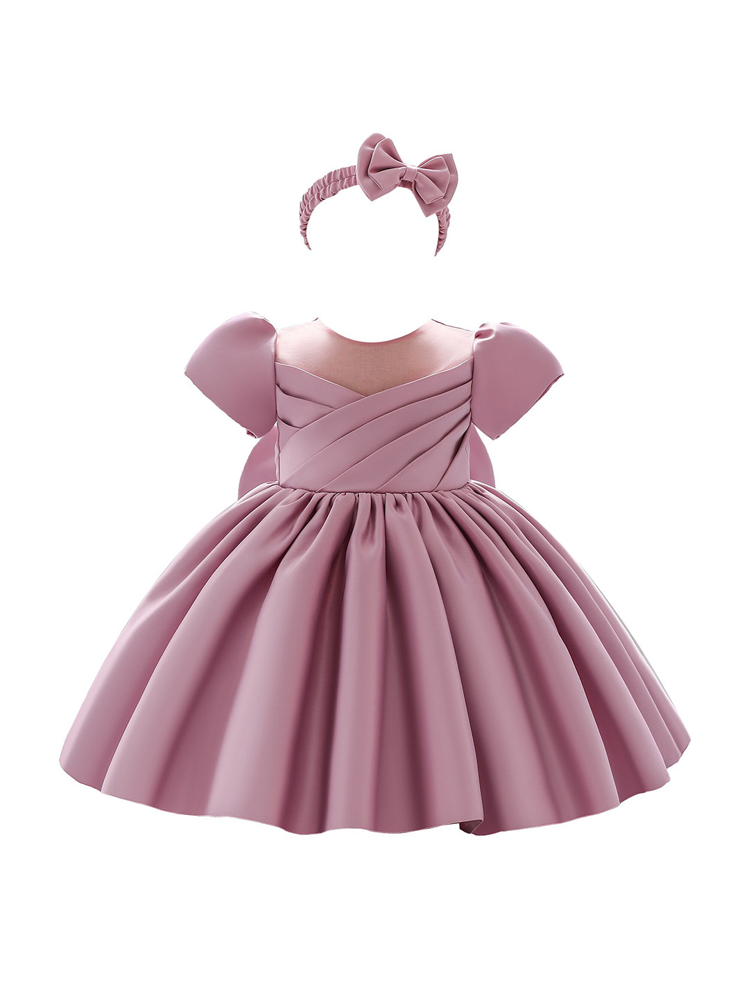 StyleCast Pink & english lavender Fit & Flare Dress