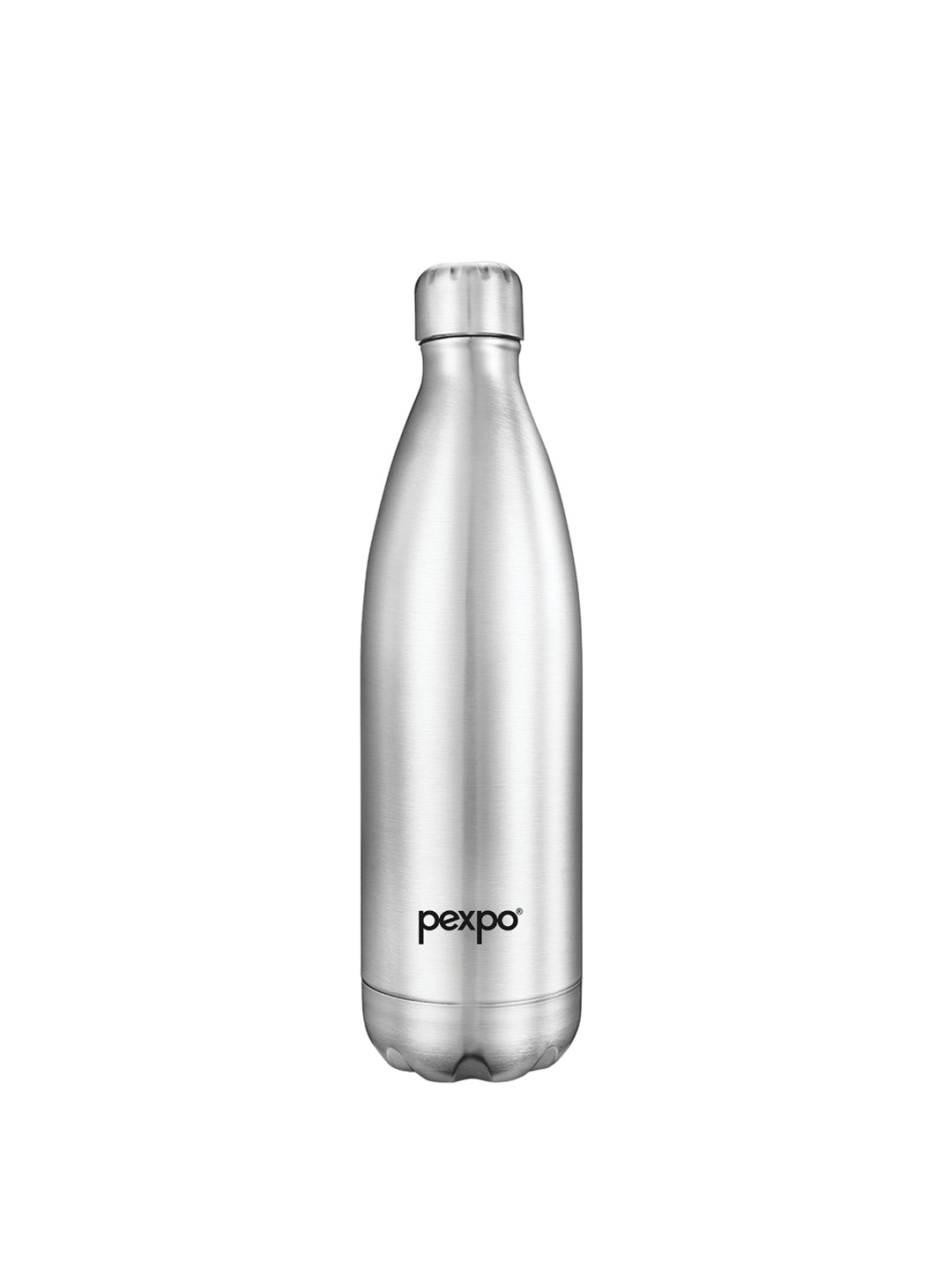 Pexpo Electro Silver Solid Stainless Steel Spill Proof Flask - 750ml